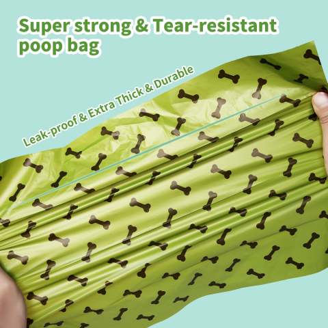 Poop Bags for Dog, Cat'S Waste-300-540 Bags,Biodegradable,Eco-Friendly,Strong, Green