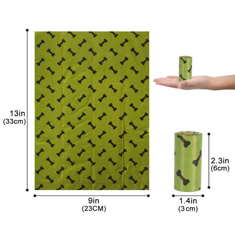 Poop Bags for Dog, Cat'S Waste-300-540 Bags,Biodegradable,Eco-Friendly,Strong, Green