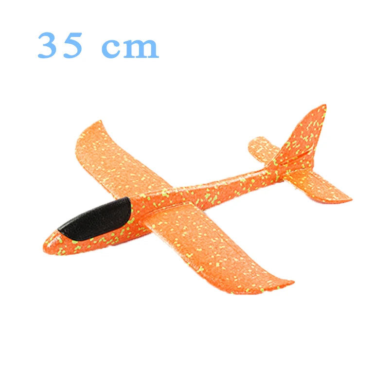 Children's DIY Hand Throwing Airplane Toy Glider Fighter Flying Toy Foam Airplane Model Outdoor Game Party Bag Fillers For Kids