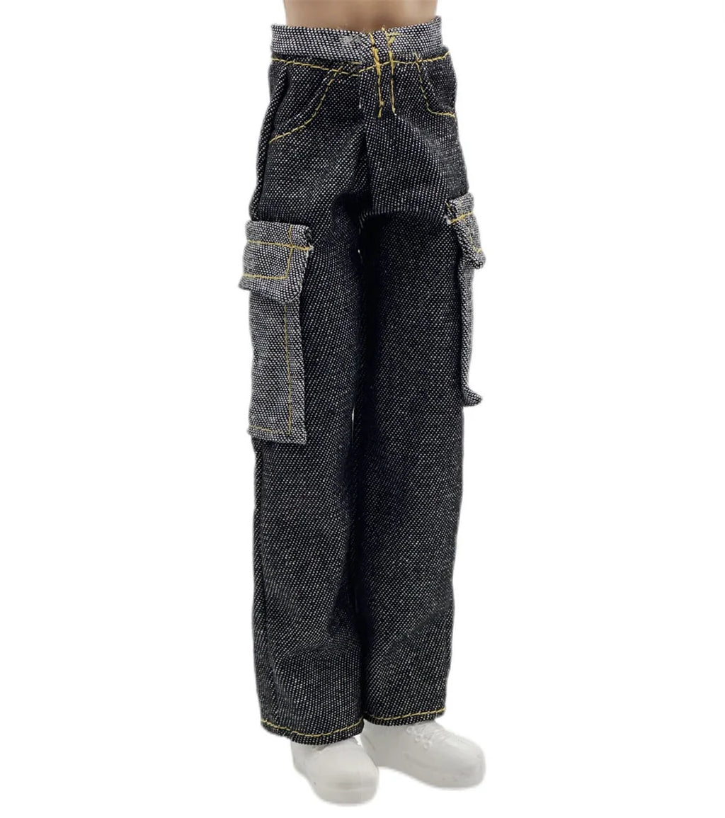 Multi Style Fashion Cool Pants Outfit for 12 Inch 30cm Ken Doll Many Style for Choice Gifts for Girls Doll Accessories