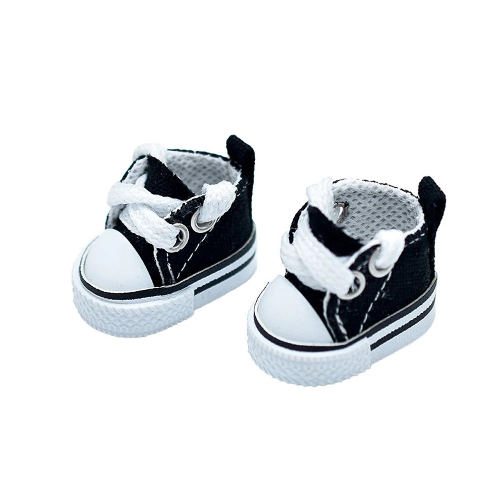 For LABUBU Leather Shoes Suitable for 17cm Cotton Dolls Shoes Boots Toys Casual Sports Shoes Dolls Accessories DIY Doll Toys