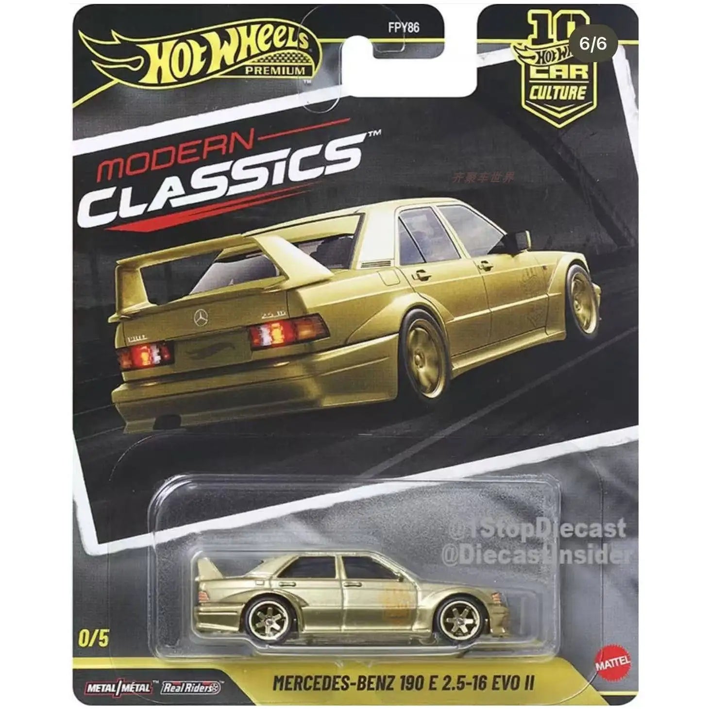 Hot Wheels Car Culture Modern Classics Rally Series FPY86 Alloy Diecast Car Model Metal Base Rubber Tires Car Model Collection