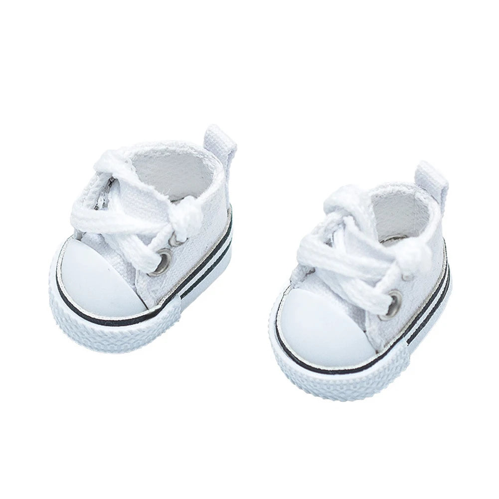 For LABUBU Leather Shoes Suitable for 17cm Cotton Dolls Shoes Boots Toys Casual Sports Shoes Dolls Accessories DIY Doll Toys
