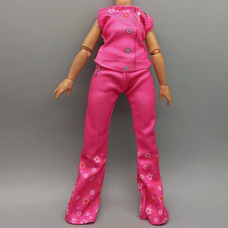 Little Kids Fancy 28CM Fantastic Doll Clothes Accessories Fur Sportswear Dress Clothing For Dolls Girls Christmas Gift