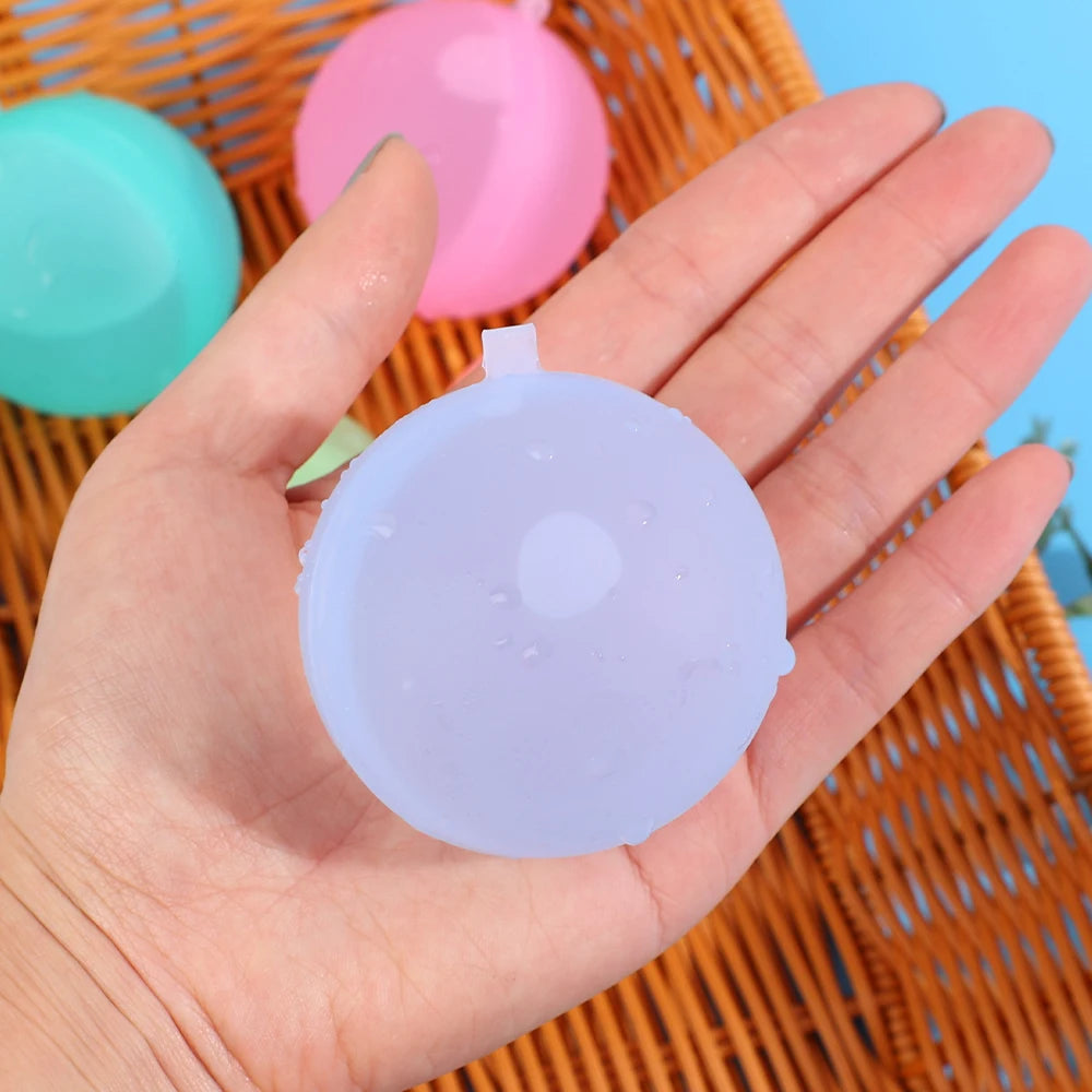 10-30Pcs Reusable Water Balloons for Kids Adults Outdoor Activities, Kids Pool Beach Bath Toys Water Bomb for Summer Games