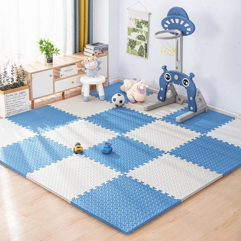 8/16pcs Pink Foam Play Mat, Interlocking Puzzle Carpet Floor Mat for Baby Crawling and Exercise Various Colors Available Toys