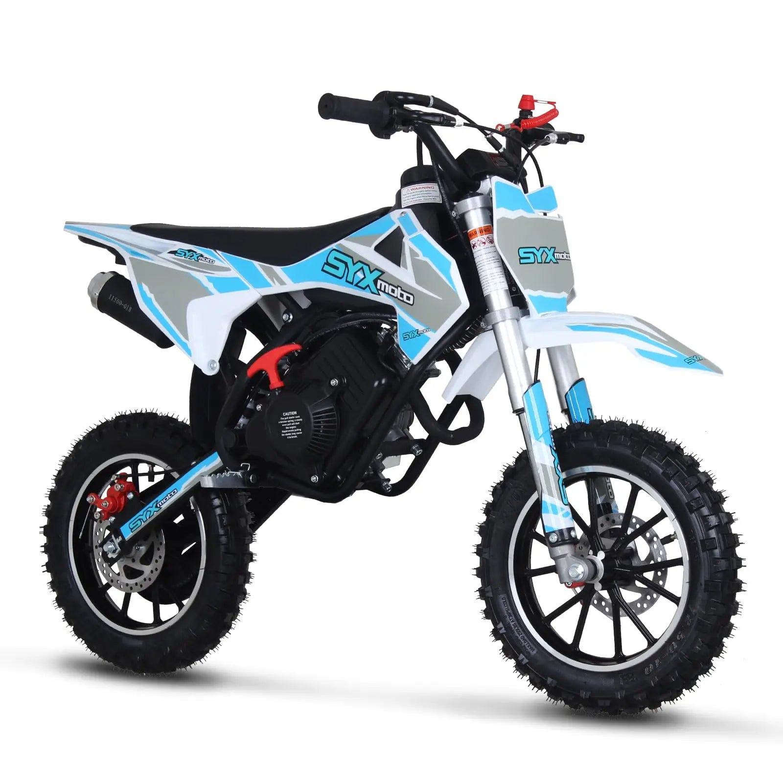 SYX MOTO 58cc Dirt Bike for Kids 4-Stroke Gas Powered Mini Pit Bike Off Road Motorcycle Gift for Children Motorcycle Dirt Bike