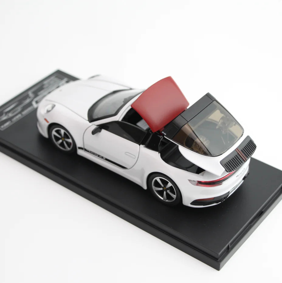 1:32 folding convertible Porsche 911 Alloy car Model simulation Sound& light Fashion Exquisite collectibles Boys Toy Gift