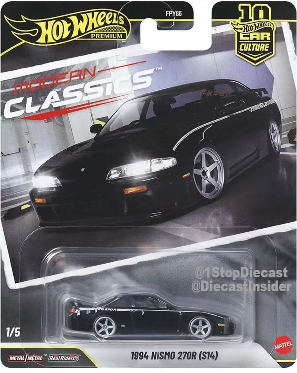 Hot Wheels Car Culture Modern Classics Rally Series FPY86 Alloy Diecast Car Model Metal Base Rubber Tires Car Model Collection