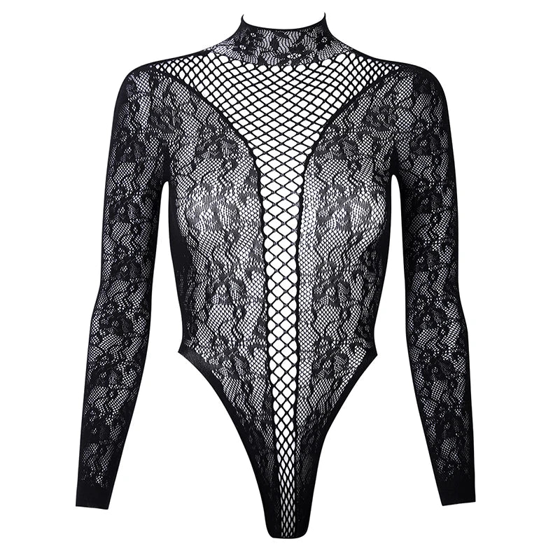 Summer Men's Mesh Tank Transparent Full Sleeves Round Neck T-shirt MenWomen Comfortable Breathable Bodysuit Trend Party Clothing