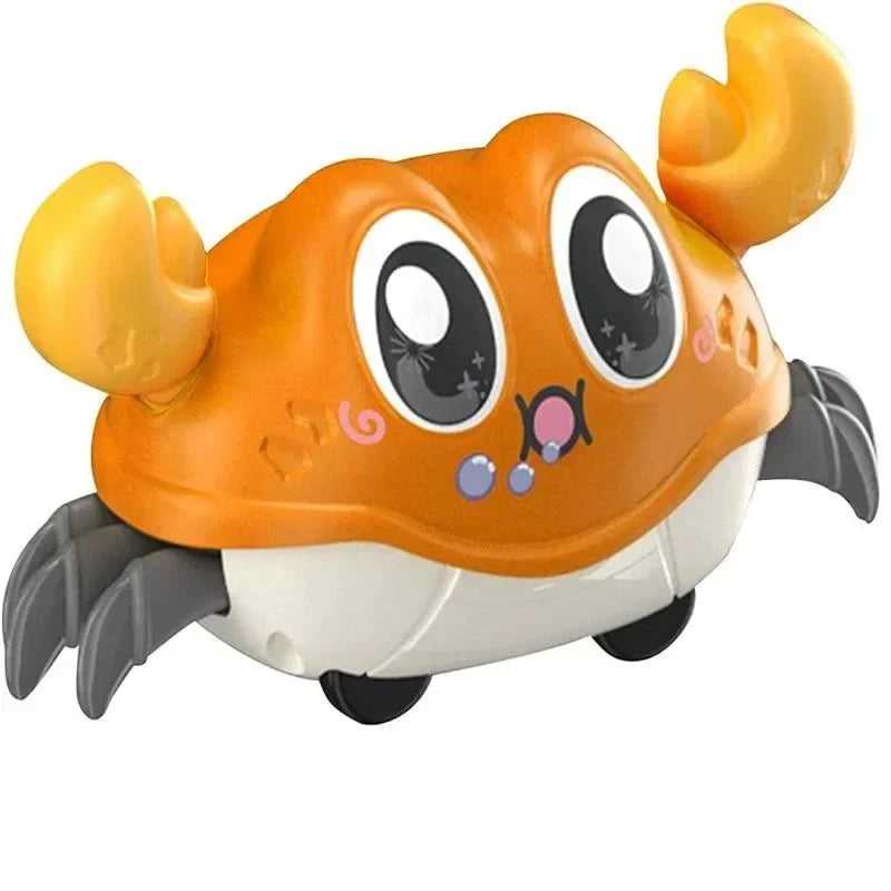 Crawling Crab Tummy Time Walking Dancing Toy Baby Sensory Toys Infant Learning Crawl Gifts Double Force Walking Crawling Toys