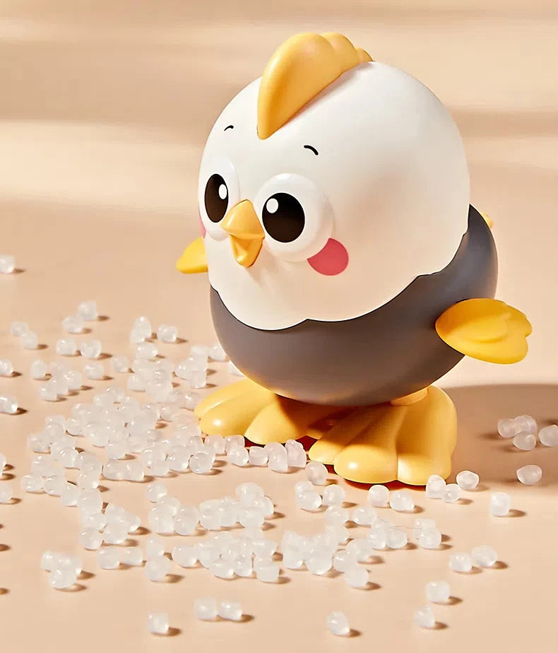 Funny Colorful Chick Reptile Clockwork Crawling Toy Rocky Swing Wind up Toy