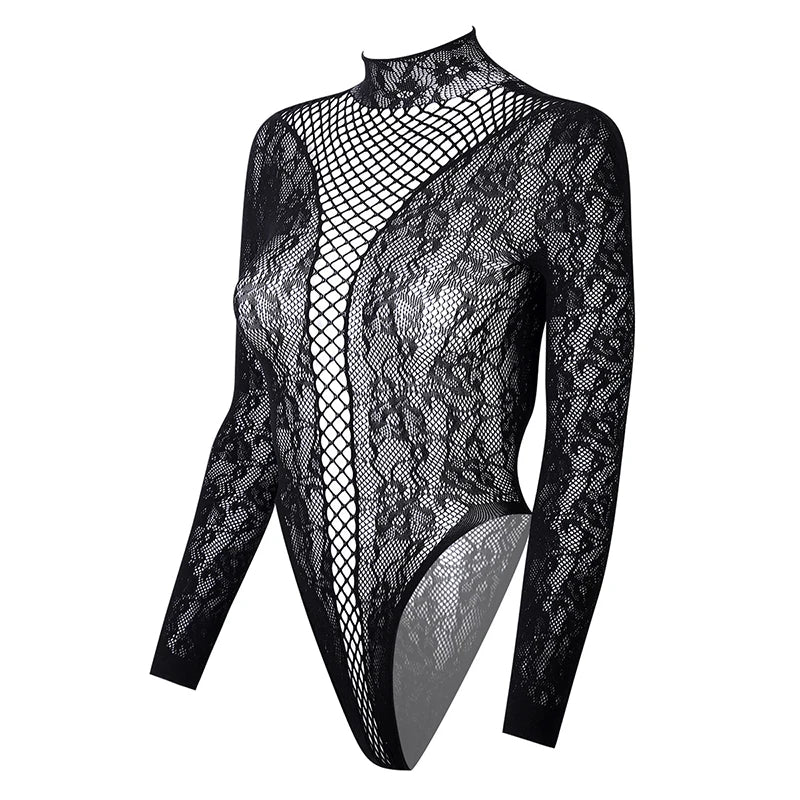 Summer Men's Mesh Tank Transparent Full Sleeves Round Neck T-shirt MenWomen Comfortable Breathable Bodysuit Trend Party Clothing