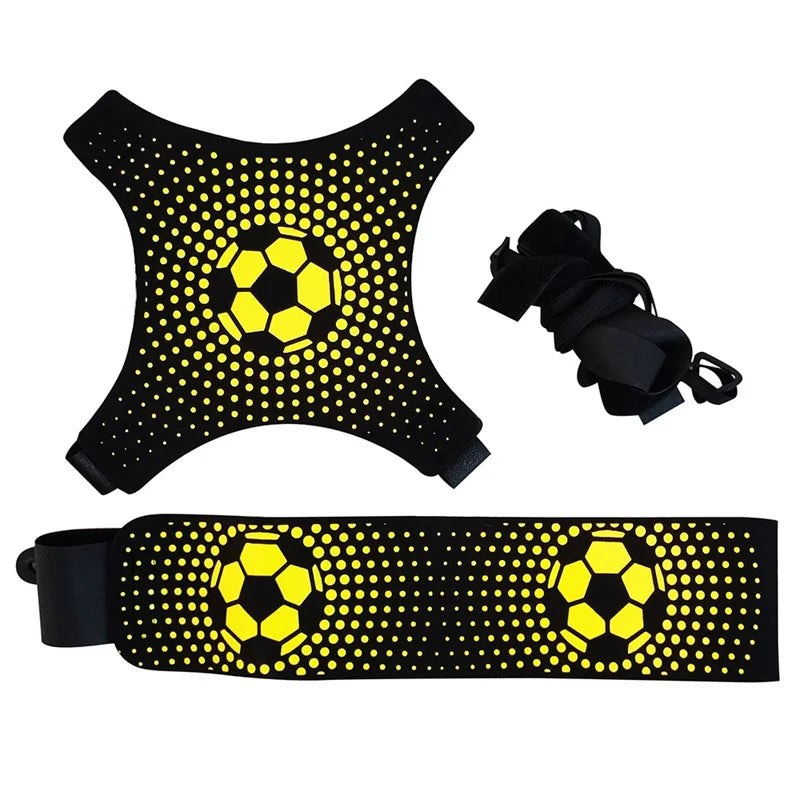 Outdoor Sports Toy Ball With Elastic Swing Football Training Auxiliary Package Physical Exercise Personal Skills Practice Straps