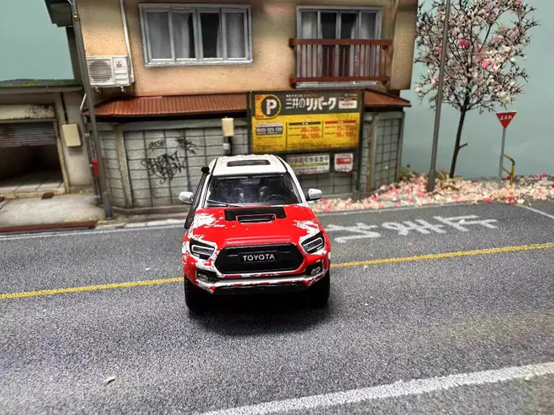 Diecast Unique UM 1:64 Scale Tacoma Alloy Car Model Classics Adult Souvenir Gift Static Display