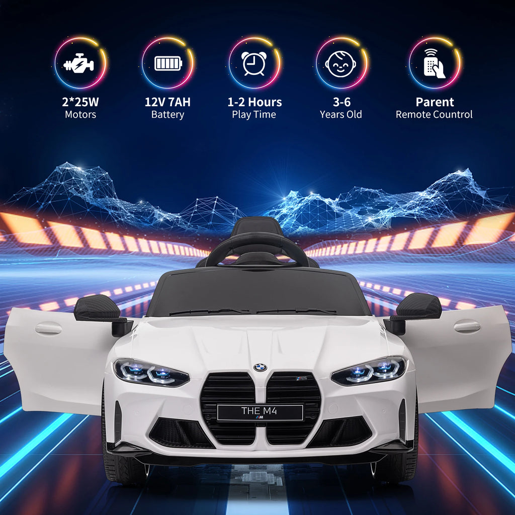 12V Toddlers Electric Vehicle Ride On Car Toys for Kids 3-8Y,with Remote Control,3 Speeds,Led Light,Suspension System,Bluetooth
