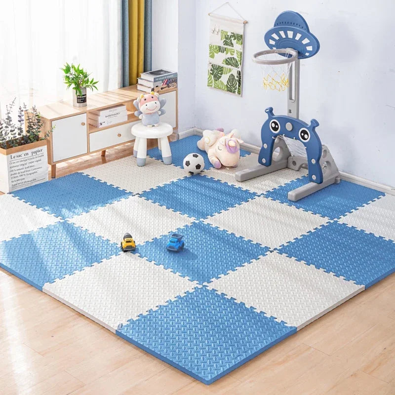 8/16pcs Pink Foam Play Mat, Interlocking Puzzle Carpet Floor Mat for Baby Crawling and Exercise Various Colors Available Toys