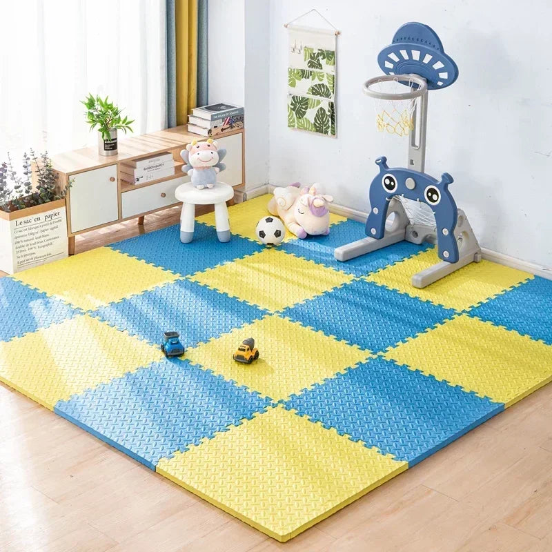 8/16pcs Pink Foam Play Mat, Interlocking Puzzle Carpet Floor Mat for Baby Crawling and Exercise Various Colors Available Toys