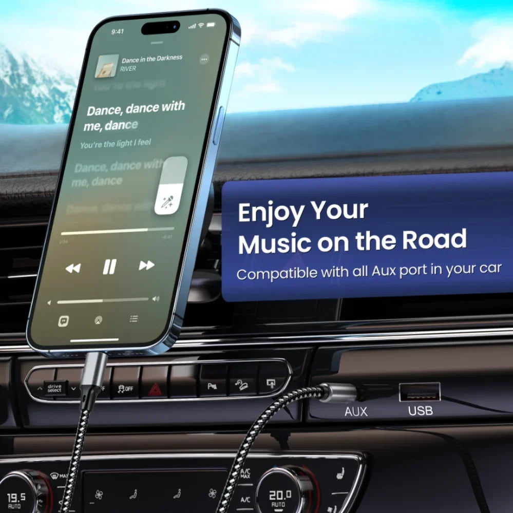 USB Type C To 3.5Mm Jack AUX Cable DAC USB-C Audio Adapter 1m 1.5m 2m for Phone Headphones Car HIFI Stereo Sound Audio Connector