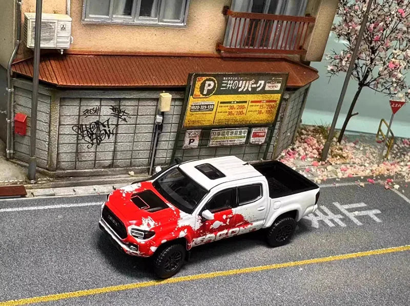 Diecast Unique UM 1:64 Scale Tacoma Alloy Car Model Classics Adult Souvenir Gift Static Display