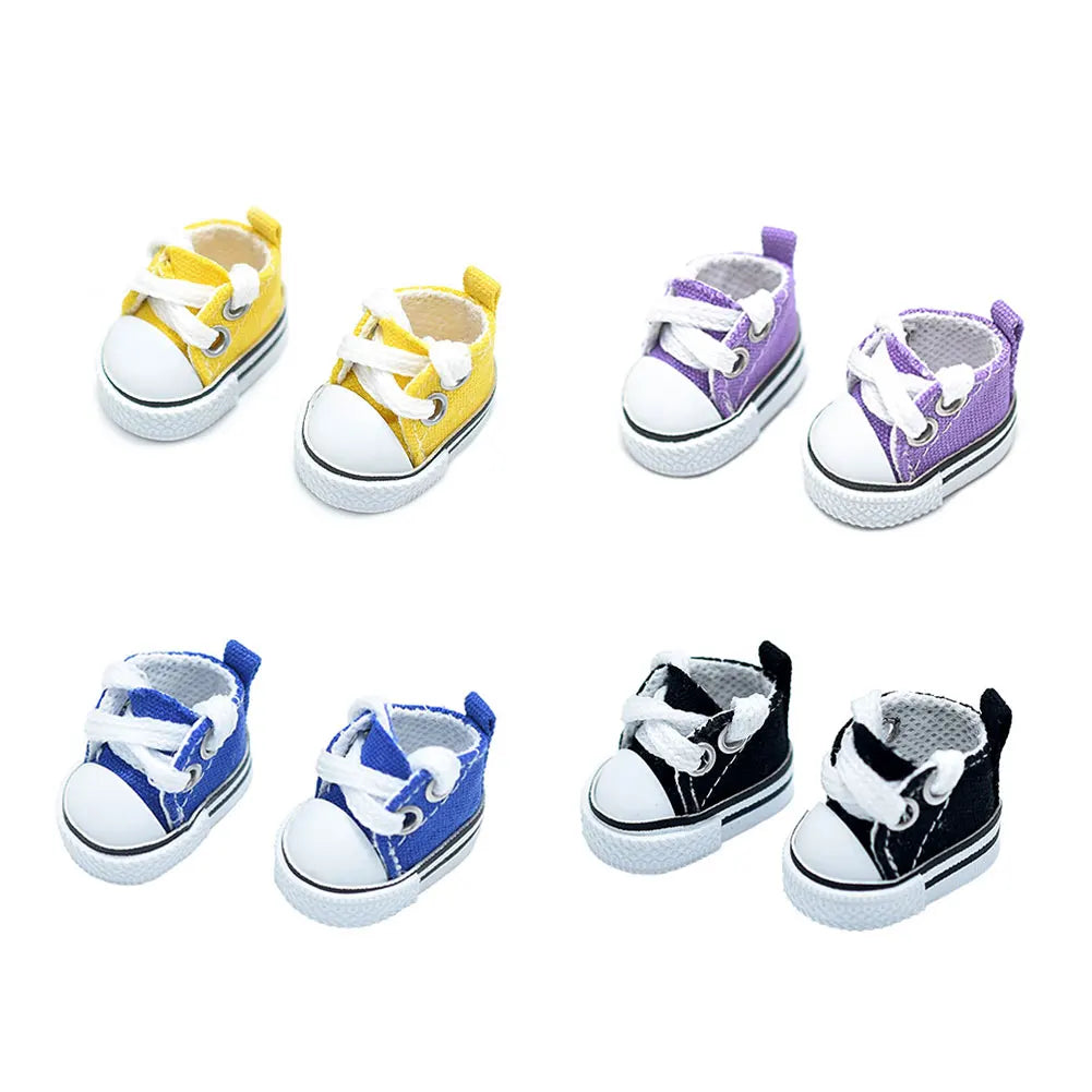 For LABUBU Leather Shoes Suitable for 17cm Cotton Dolls Shoes Boots Toys Casual Sports Shoes Dolls Accessories DIY Doll Toys