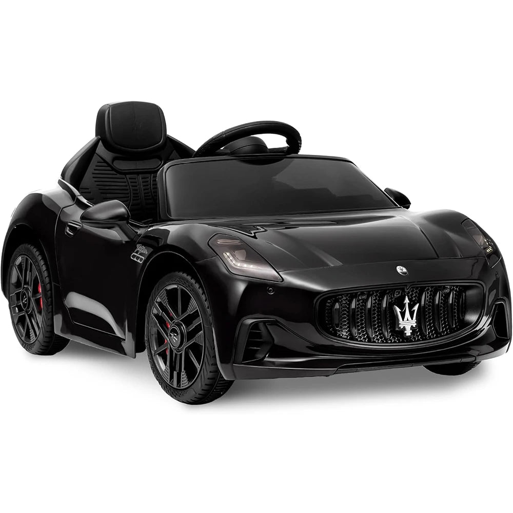 Toddlers Ride On Car Toy 12V Powered for Children with Remote Control Spring Suspension Bright Lights 4 Wheel Electric Vehicle