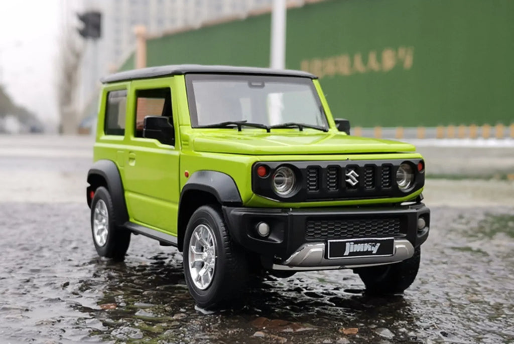 1:18 SUZUKI Jimny Alloy Diecast Car Models Off-Road Vehicles Toy with Sound and Light Car Model Simulation Collection Kids Gifts
