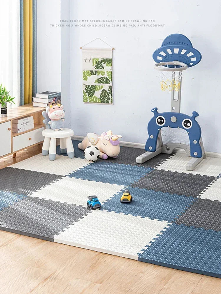 8/16pcs Pink Foam Play Mat, Interlocking Puzzle Carpet Floor Mat for Baby Crawling and Exercise Various Colors Available Toys