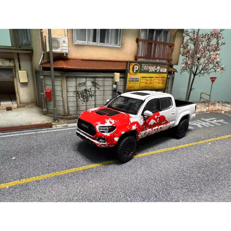 Diecast Unique UM 1:64 Scale Tacoma Alloy Car Model Classics Adult Souvenir Gift Static Display