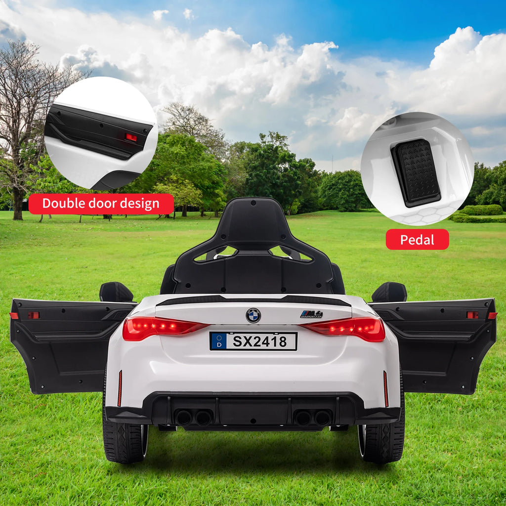 12V Toddlers Electric Vehicle Ride On Car Toys for Kids 3-8Y,with Remote Control,3 Speeds,Led Light,Suspension System,Bluetooth