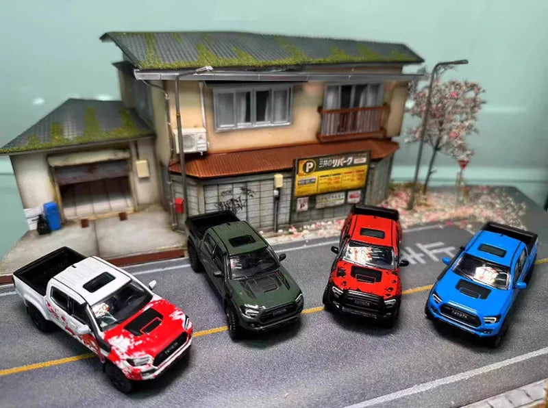 Diecast Unique UM 1:64 Scale Tacoma Alloy Car Model Classics Adult Souvenir Gift Static Display