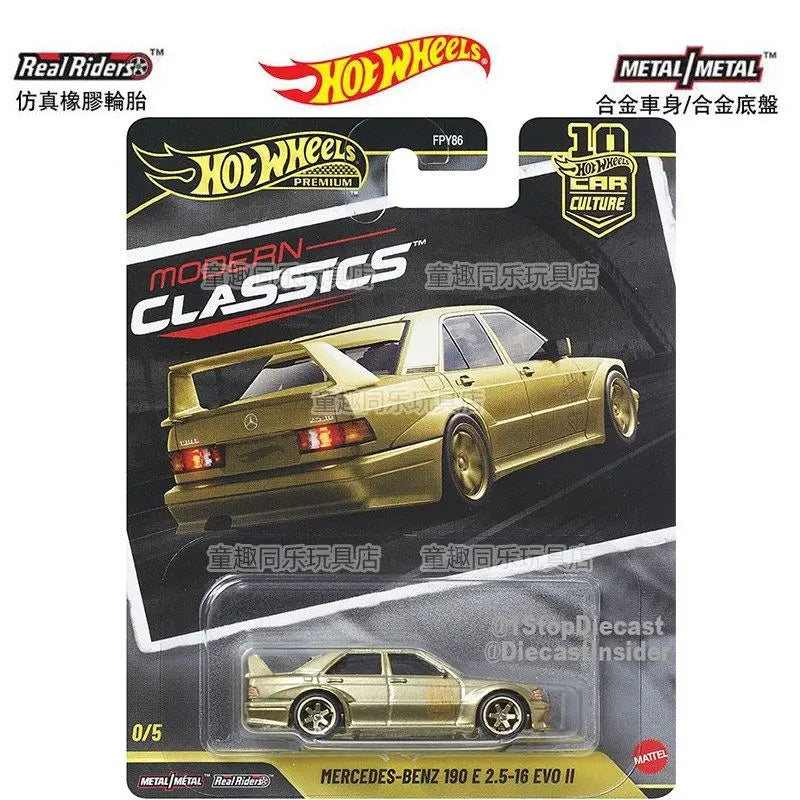 Hot Wheels Car Culture Modern Classics Rally Series FPY86 Alloy Diecast Car Model Metal Base Rubber Tires Car Model Collection