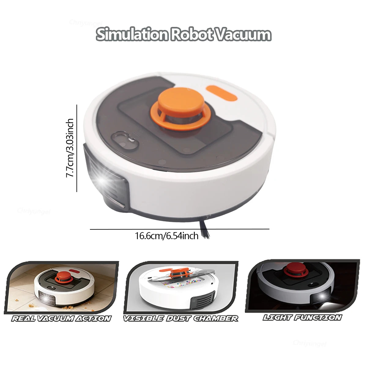 Kids Simulation Electric Vacuum Cleaner Cleaning Set for Toddlers Role Play Housekeeping Educational Toys Girl Boy Gifts