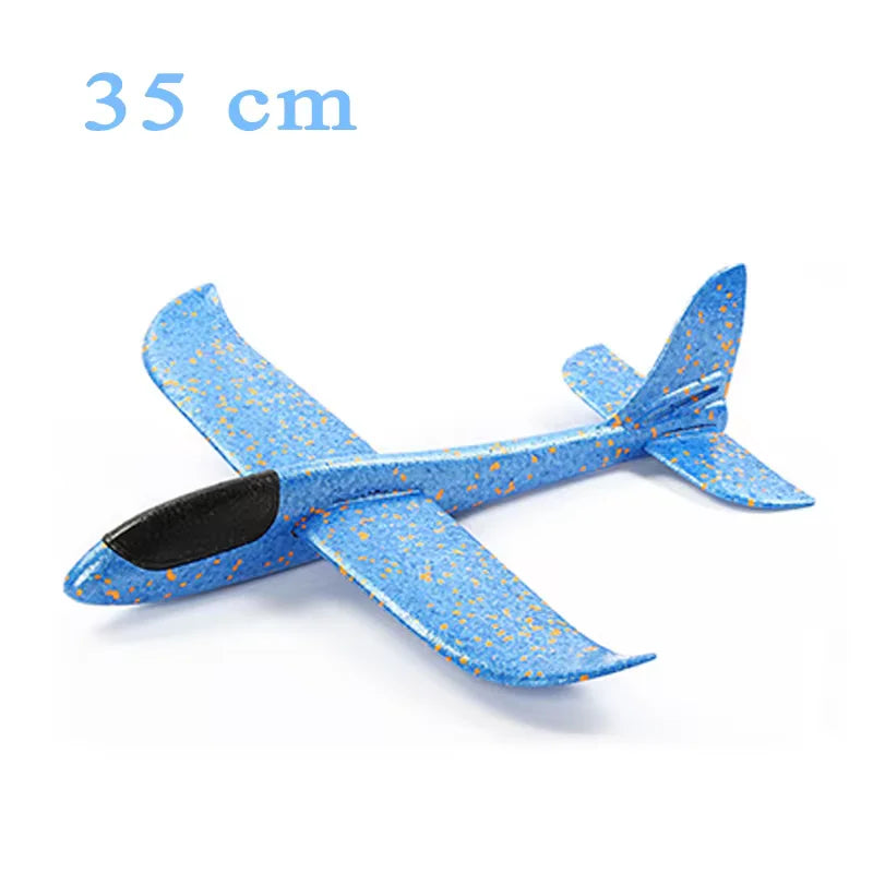 Children's DIY Hand Throwing Airplane Toy Glider Fighter Flying Toy Foam Airplane Model Outdoor Game Party Bag Fillers For Kids