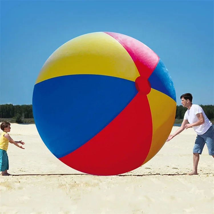 100/200cm Giant Inflatable Pool Beach Thickened Pvc Sports Ball Outdoor Water Games Party Children's Toy Balloon