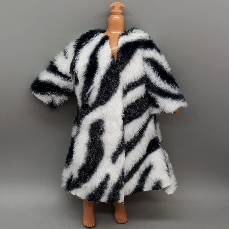 Little Kids Fancy 28CM Fantastic Doll Clothes Accessories Fur Sportswear Dress Clothing For Dolls Girls Christmas Gift