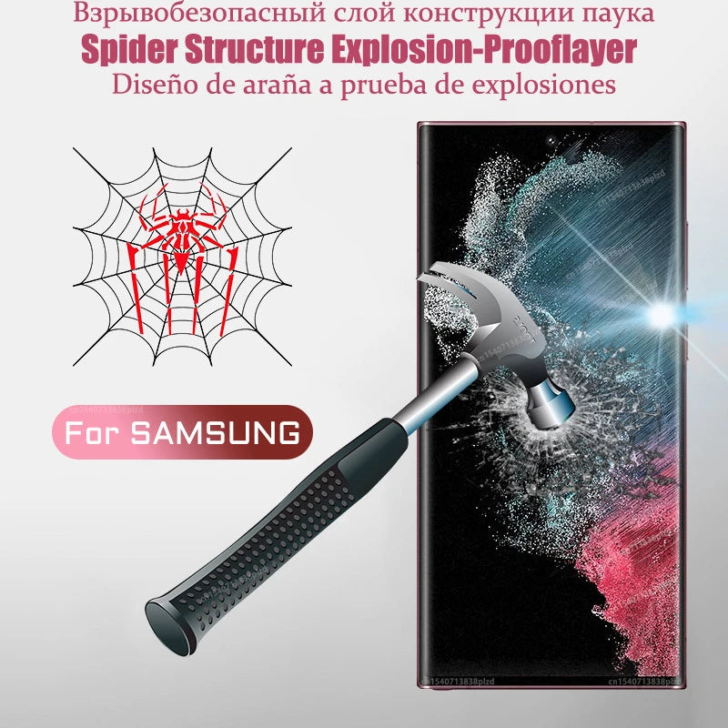 HD Hydrogel Film For Samsung Galaxy S26 S25 S24 S23 S22 S21 S20 Plus Ultra Full Cover Screen Protector A55 A35 A16 Note 20 10 5G