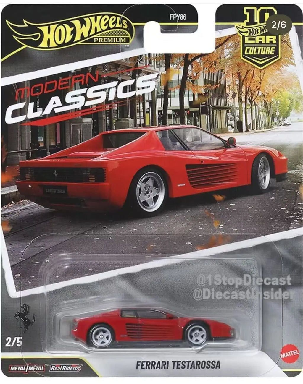 Hot Wheels Car Culture Modern Classics Rally Series FPY86 Alloy Diecast Car Model Metal Base Rubber Tires Car Model Collection