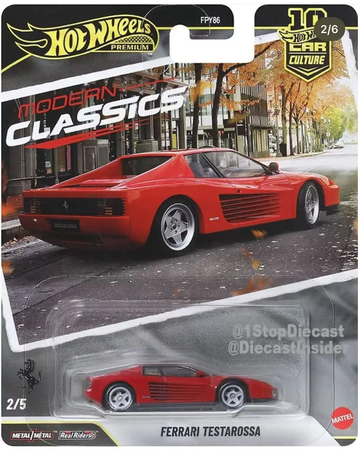 Hot Wheels Car Culture Modern Classics Rally Series FPY86 Alloy Diecast Car Model Metal Base Rubber Tires Car Model Collection
