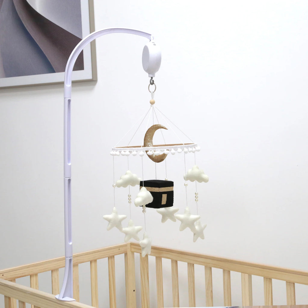 Kaaba Baby Mobile Islamic cot mobile Quran recitating Muslim baby mobile