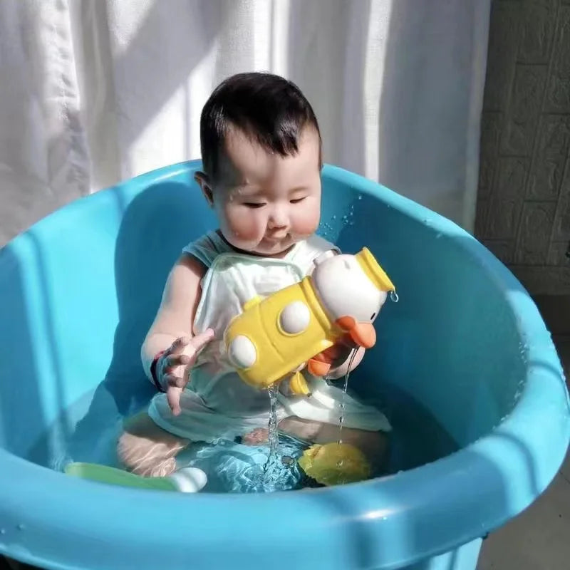 Toddler Bath Toys (1-3Years) – Rotatable Waterwheel & Bathroom Water Scoop, Fun Bathtub Toys for Little Ones