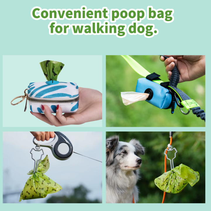 Poop Bags for Dog, Cat'S Waste-300-540 Bags,Biodegradable,Eco-Friendly,Strong, Green