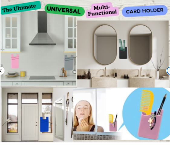 Universal PhoneCardHolder-Stick-Wallet,Purple+Pink+Rosepink+Red+Orange+Green+Blue+Black+Navy Blue+Grey