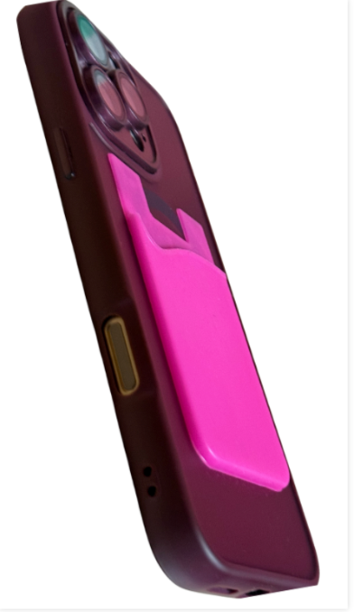 Universal PhoneCardHolder-Stick-Wallet,Purple+Pink+Rosepink+Red+Orange+Green+Blue+Black+Navy Blue+Grey