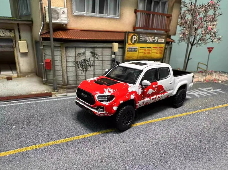 Diecast Unique UM 1:64 Scale Tacoma Alloy Car Model Classics Adult Souvenir Gift Static Display