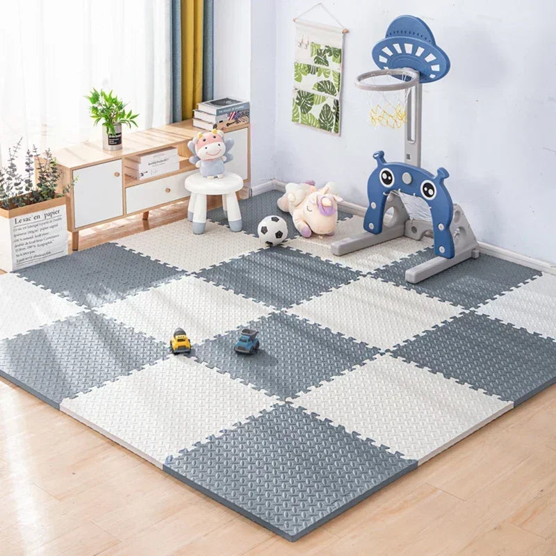 8/16pcs Pink Foam Play Mat, Interlocking Puzzle Carpet Floor Mat for Baby Crawling and Exercise Various Colors Available Toys