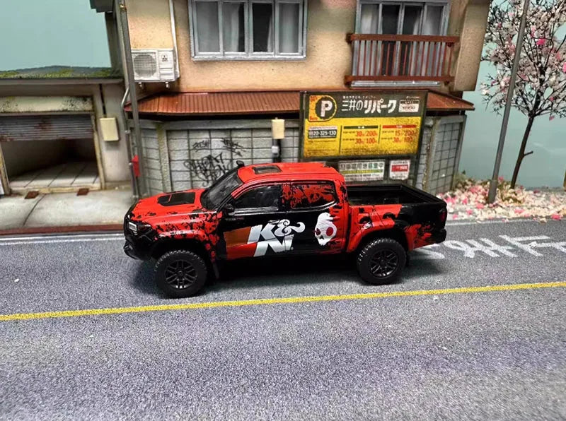 Diecast Unique UM 1:64 Scale Tacoma Alloy Car Model Classics Adult Souvenir Gift Static Display