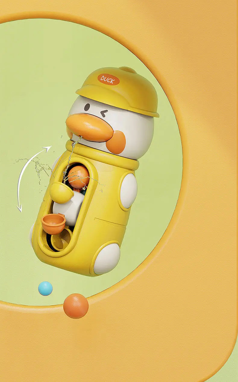 Toddler Bath Toys (1-3Years) – Rotatable Waterwheel & Bathroom Water Scoop, Fun Bathtub Toys for Little Ones