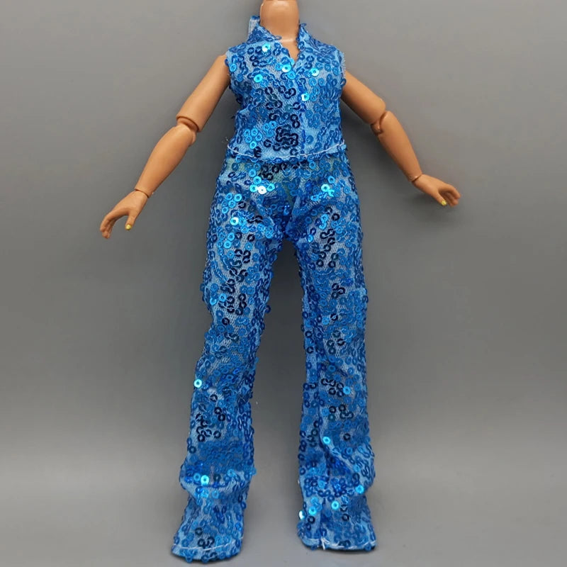 Little Kids Fancy 28CM Fantastic Doll Clothes Accessories Fur Sportswear Dress Clothing For Dolls Girls Christmas Gift